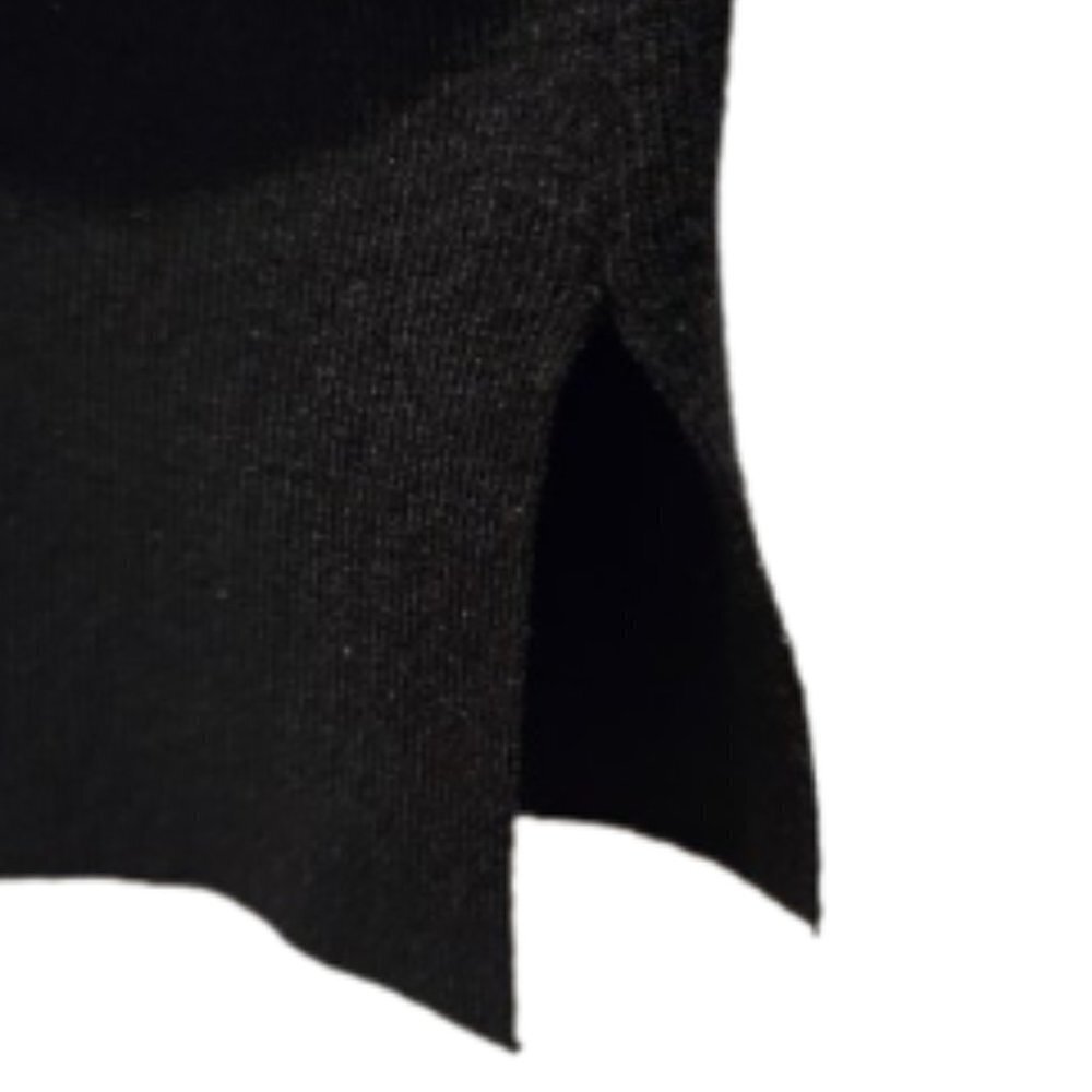 Kirkland Signature Black Crew Neck Long Sleeve Knit Sweater - XXL - Picture 4 of 5